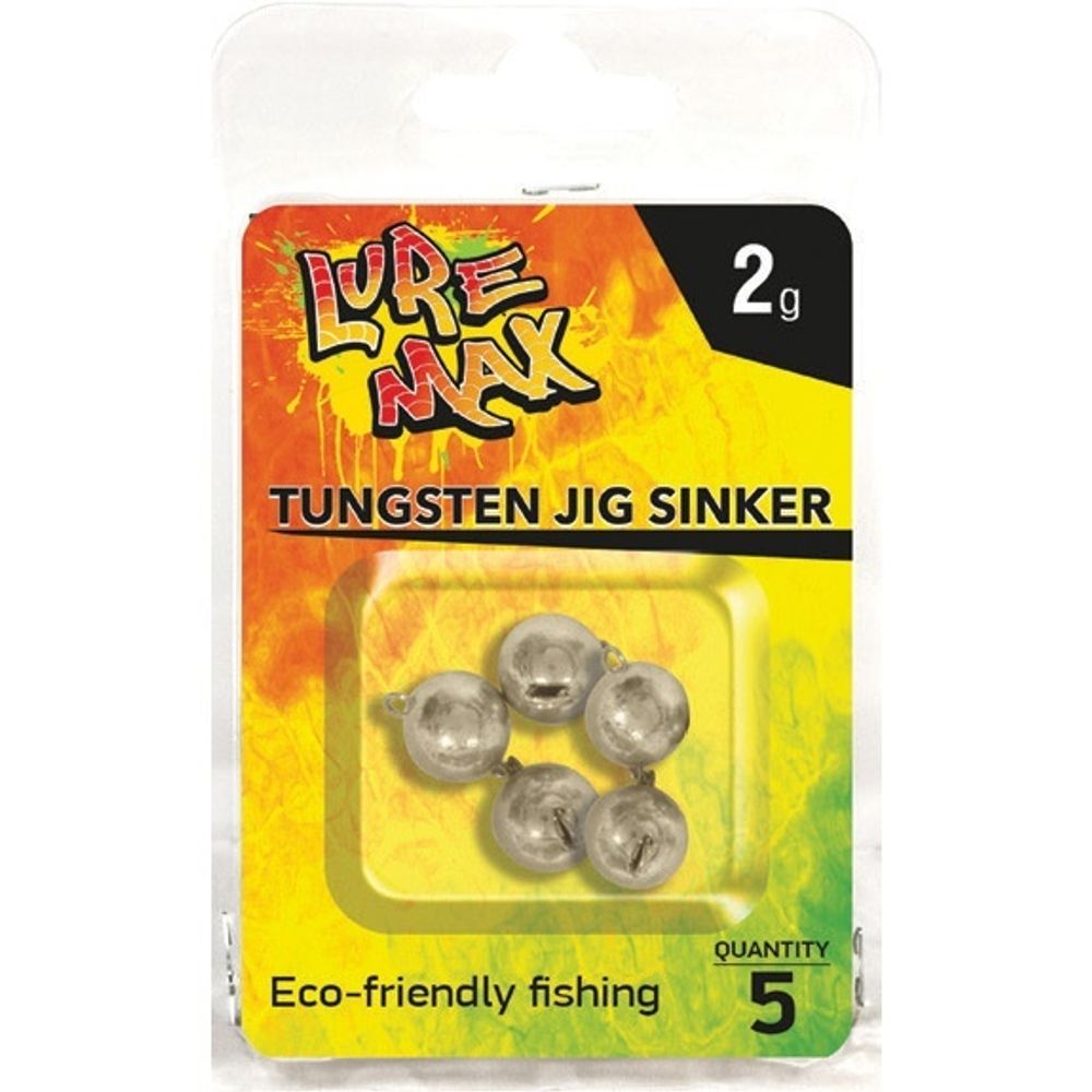 Груз LureMax Разборная чебурашка вольфр. LWN-18 Nat. 18 г. (2 шт)