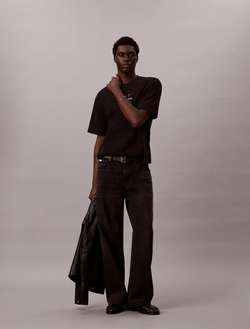 Футболка Calvin Klein Monologo Relaxed Tee Bright Black