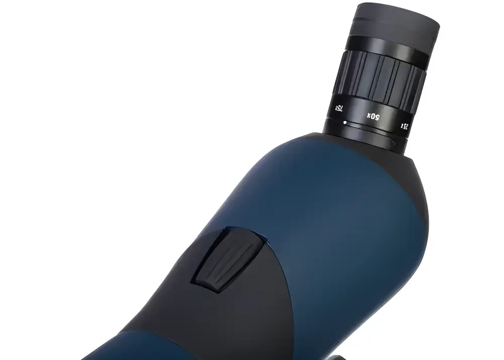 Окуляр зрительной трубы Discovery Range 70, черный и синий цвета с регулировочным колесиком
