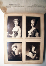 "Исторический альбом портретов известных лиц XVI-XVIII вв. В 5 отд". Фотографированный и изданный художником А.М. Лушевым 1870 г. - редкая книга