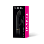 Черный вибратор-кролик Dorcel Glam Rabbit - 21 см. (Цвет: черный)