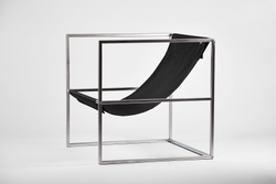 Уличное кресло TESS Outdoor Chair stainless / anthracite textile (Up!Flame)