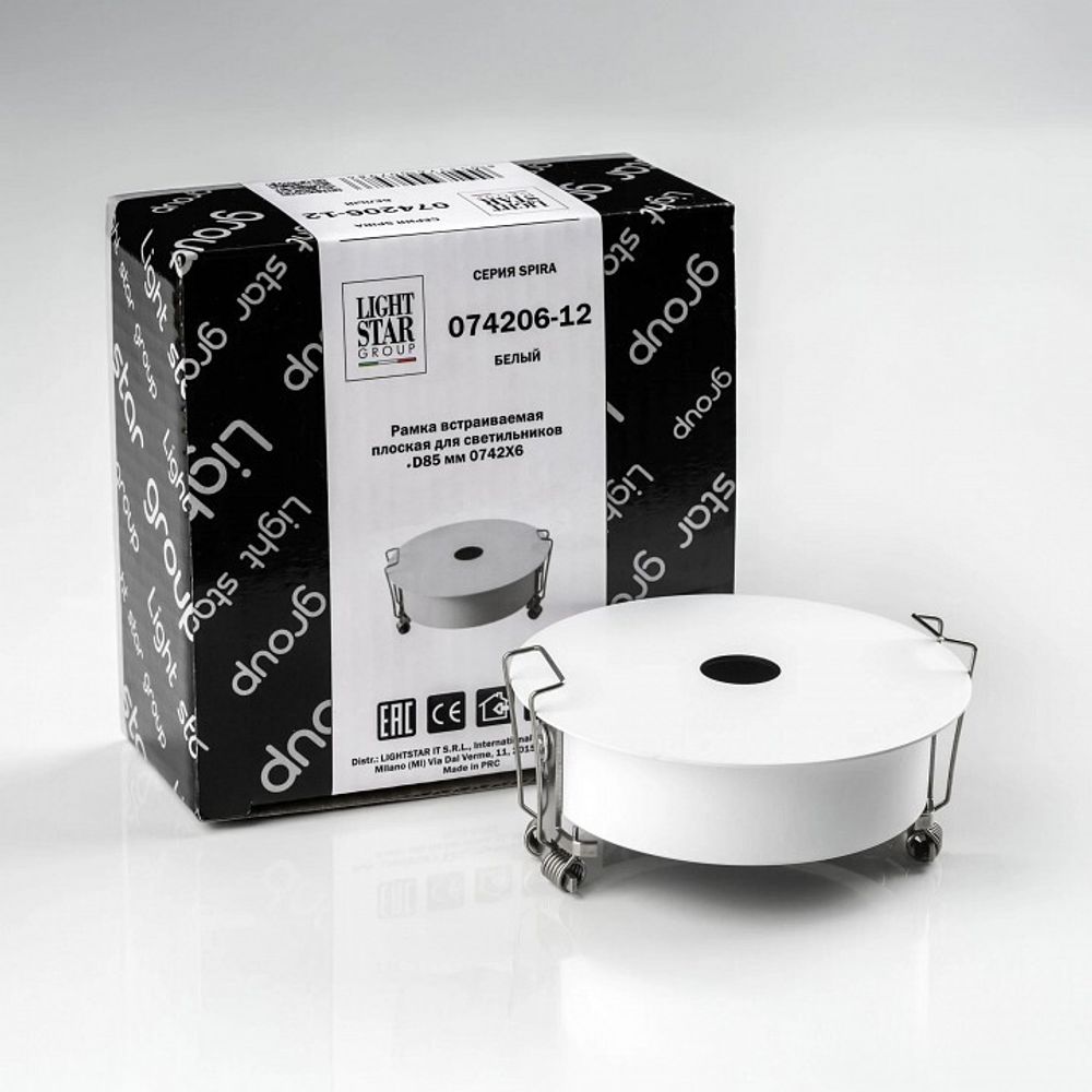 Рамка на 1 светильник Lightstar Spira 074206-12