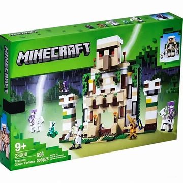 Конструктор Майнкрафт "Крепость Железного Голема", 998 дет.