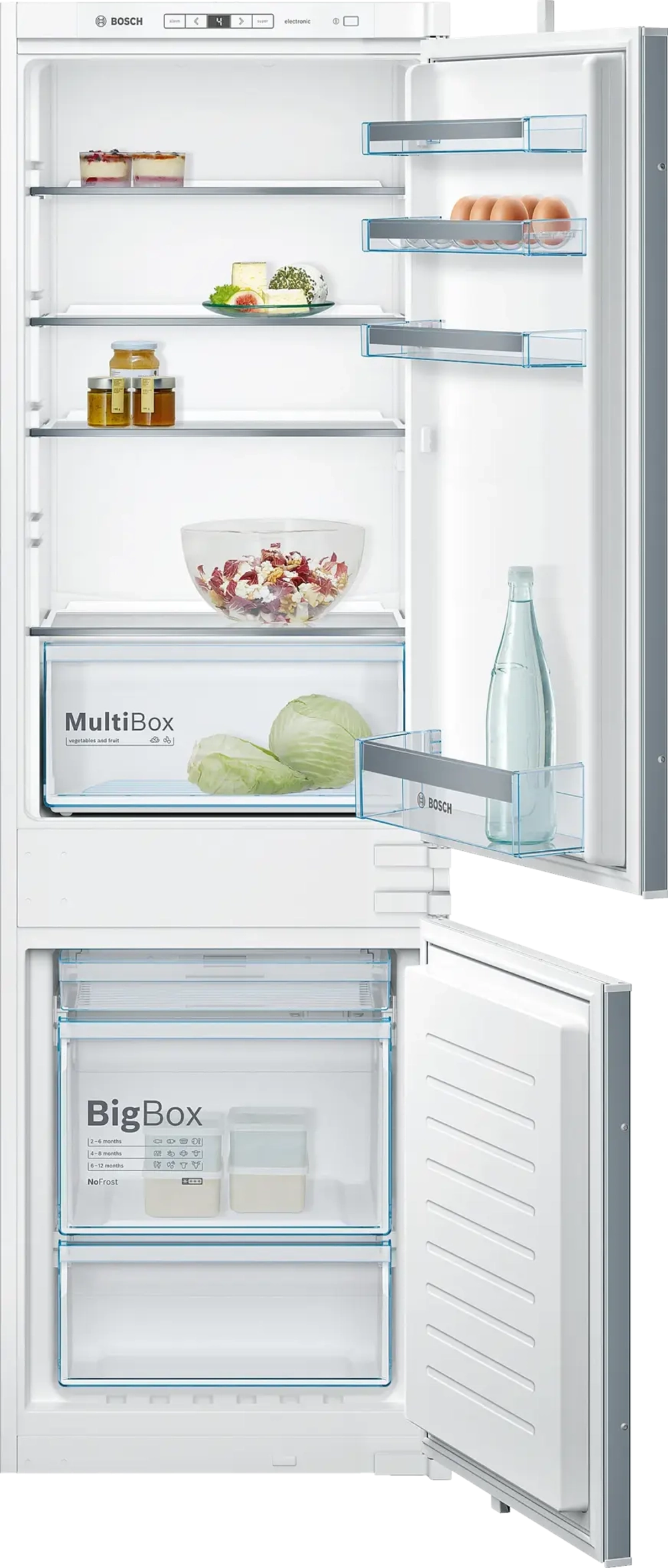 Встраиваемый двухкамерный холодильник Bosch KIN86VS20R