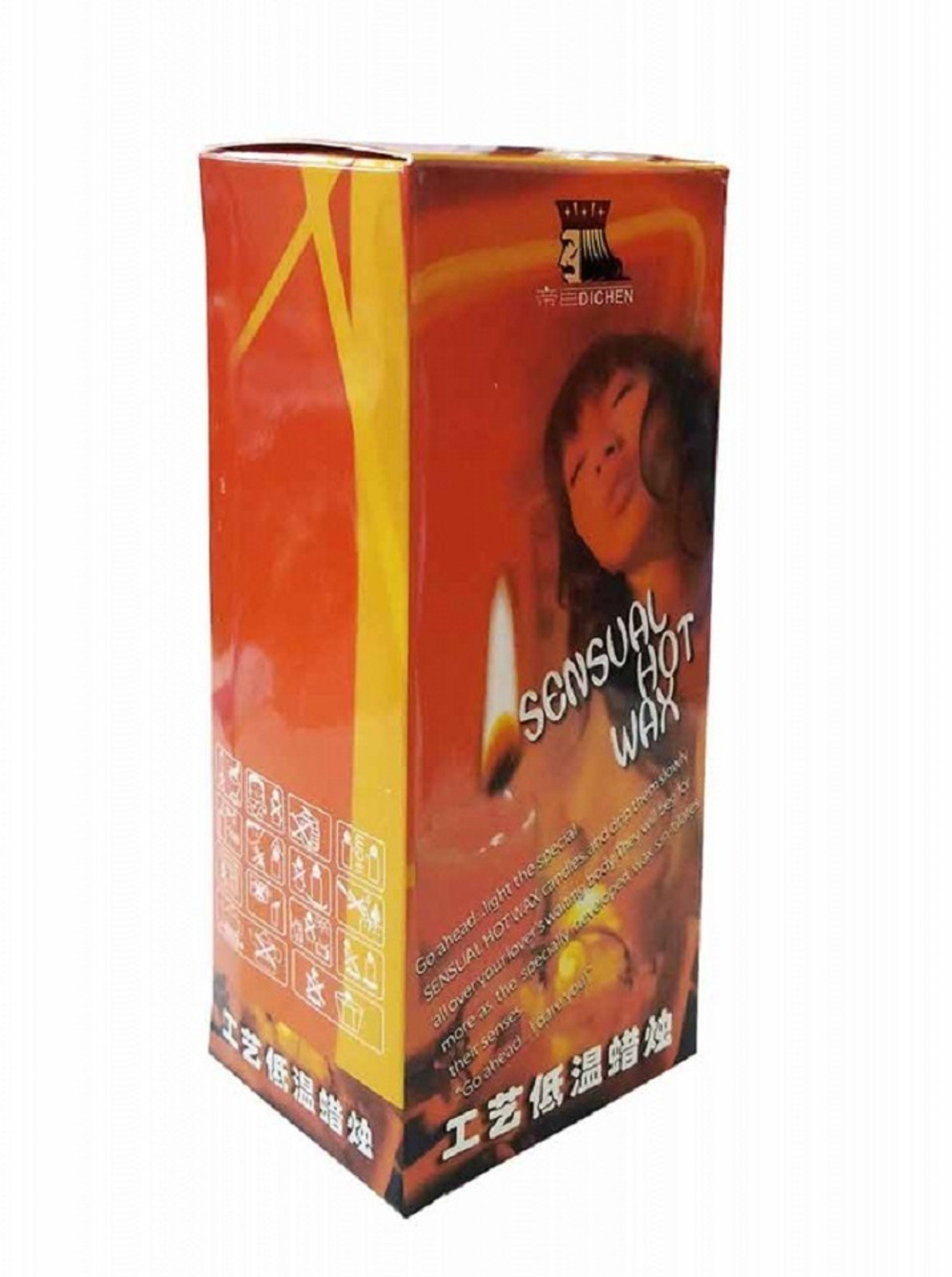 Низкотемпературные свечи БДСМ Фаллос цветные 3 шт