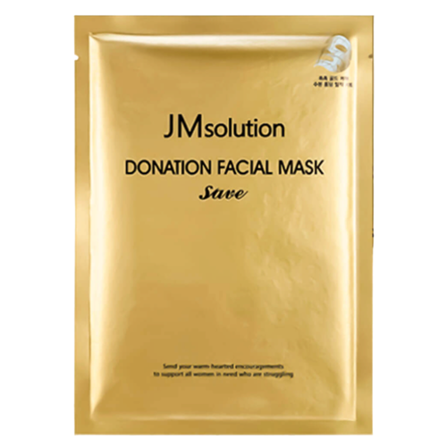 Укрепляющая тканевая маска с пептидами JMsolution Donation Facial Mask Save