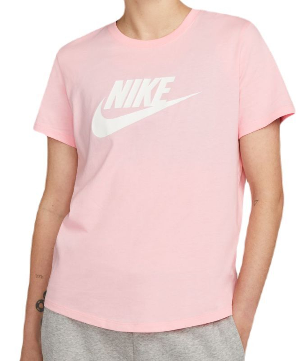 Женская теннисная футболка Nike Sportswear Essentials T-Shirt - med soft pink