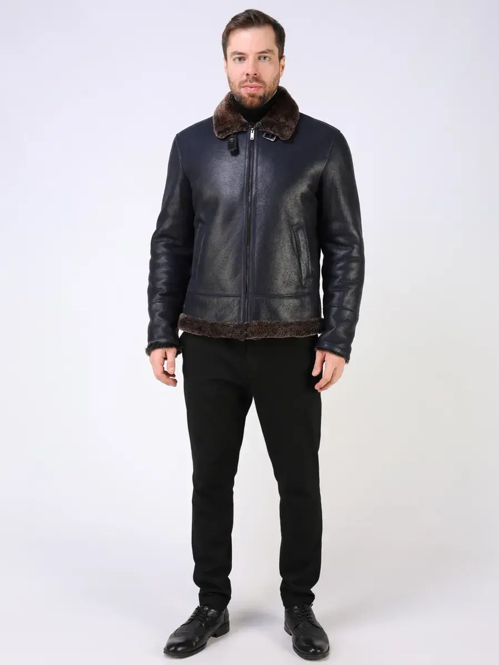 Дубленка зимняя натуральная пилот