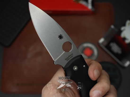 Складной нож Spyderco Shaman 229GP c клинком из стали CPM-S45VN, рукоять G10