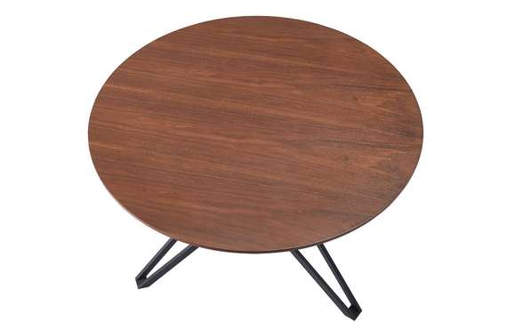 Стол Hert Ø120 см, орех