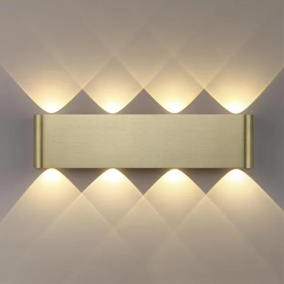 7107/8WL HIGHTECH ODL26 Настенный светильник бронза/металл IP20 LED 8W 3000K 220V MAGNUM