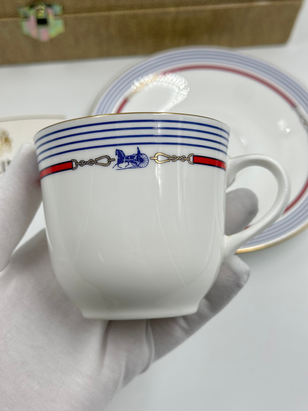 Набор из 2х кофейных пар Celine