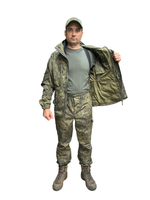 Костюм Горка 6М – Зелёная цифра (пиксель), летний, Беларусь