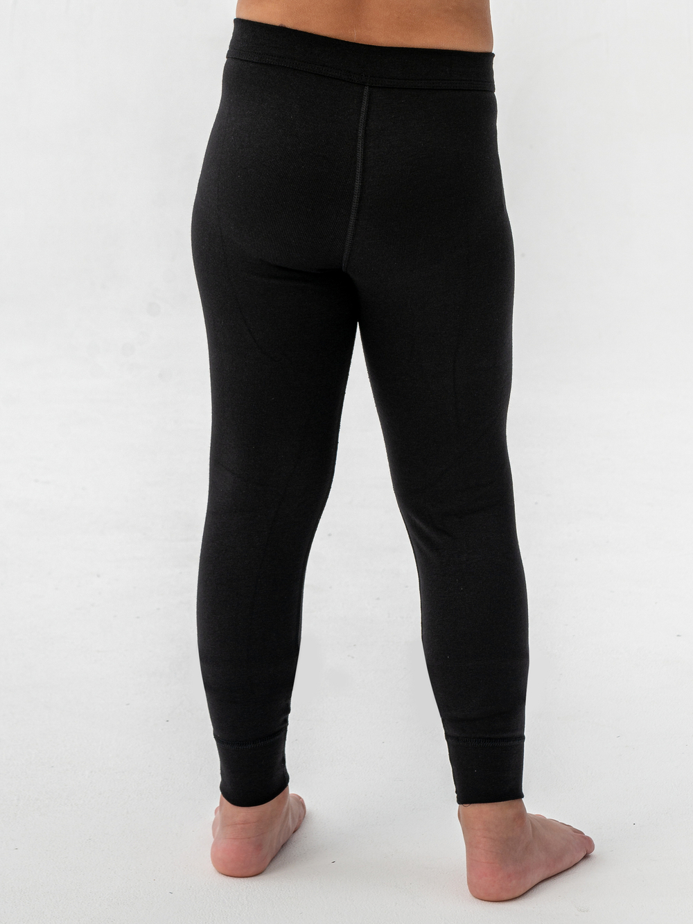 Кальсоны детские термо черный