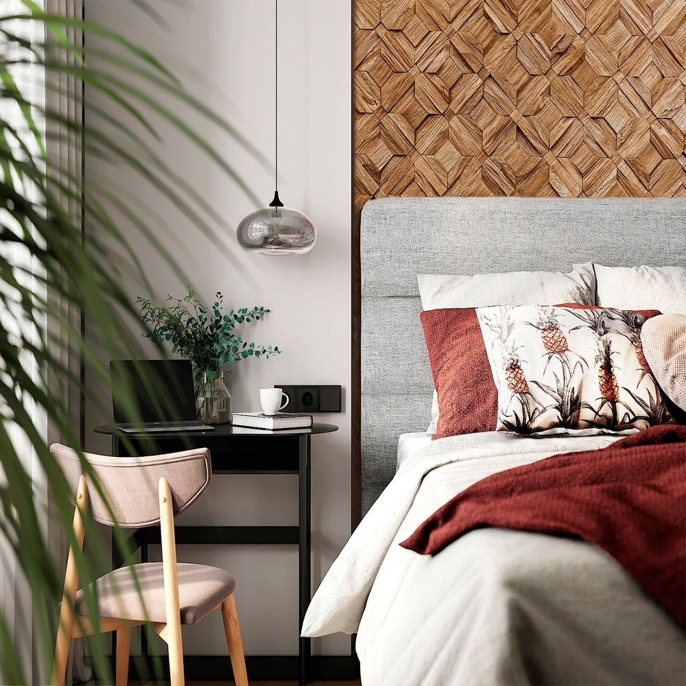Деревянная мозаика для стен Wood Mosaic Восток
