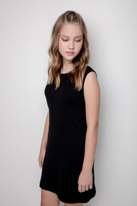 КБ 5808/черный платье для девочки Crockid.