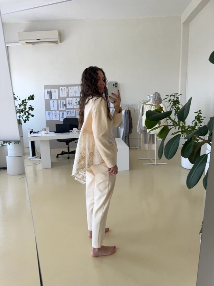 БРЮКИ ЛОТТИ СЛИВОЧНЫЙ