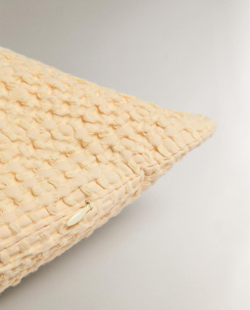 Zara Home наволочка декоративная из хлопка, зелёный · 1137/007