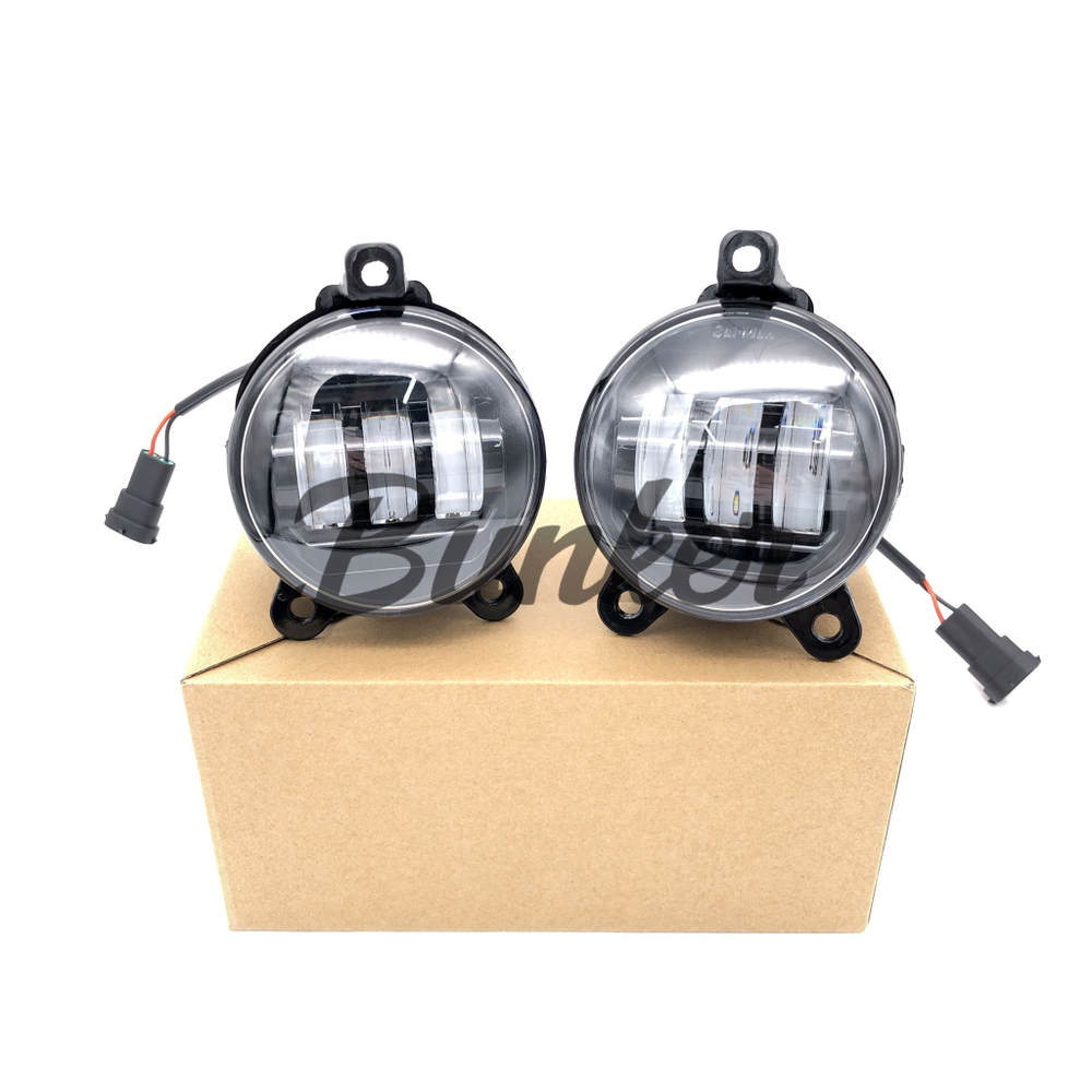 LED ПТФ Salman Lada Priora,Gazelle,Chevrolet Niva 3000+6000К,50W