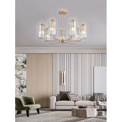 Люстра Rivoli Zoe 1064-307 7хЕ14 40 Вт хрусталь | Rivoli