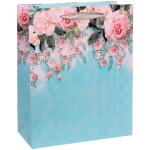 Пакет подарочный «Цветочный бум» 32*26*10 см