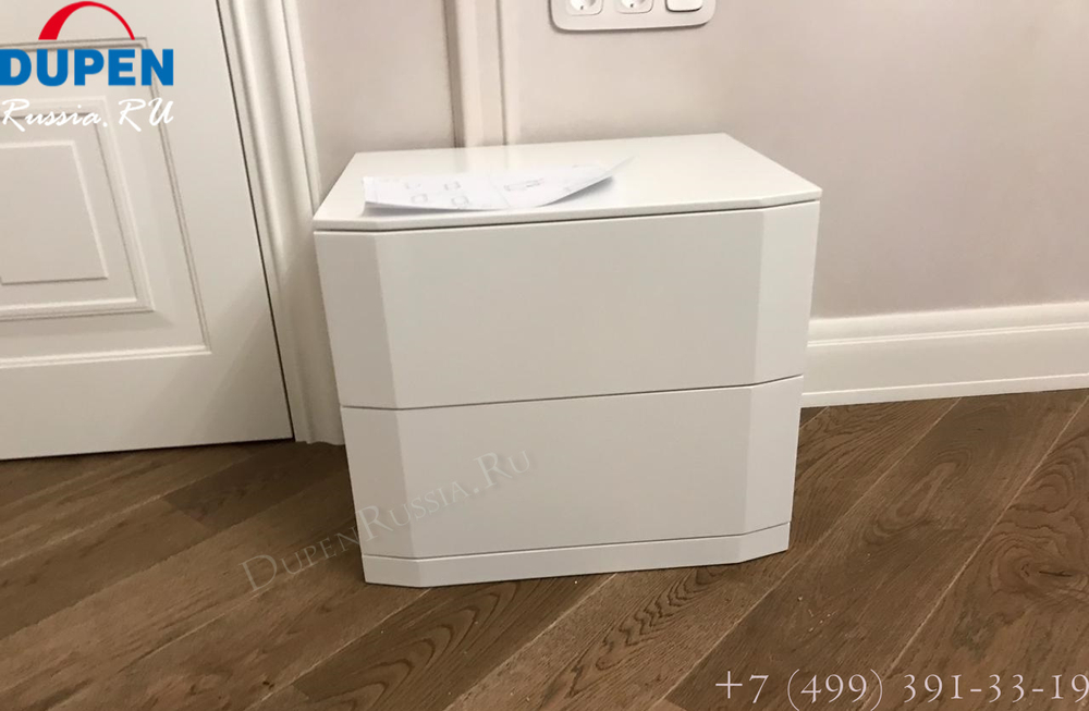 Тумба прикроватная DUPEN M-102 белая