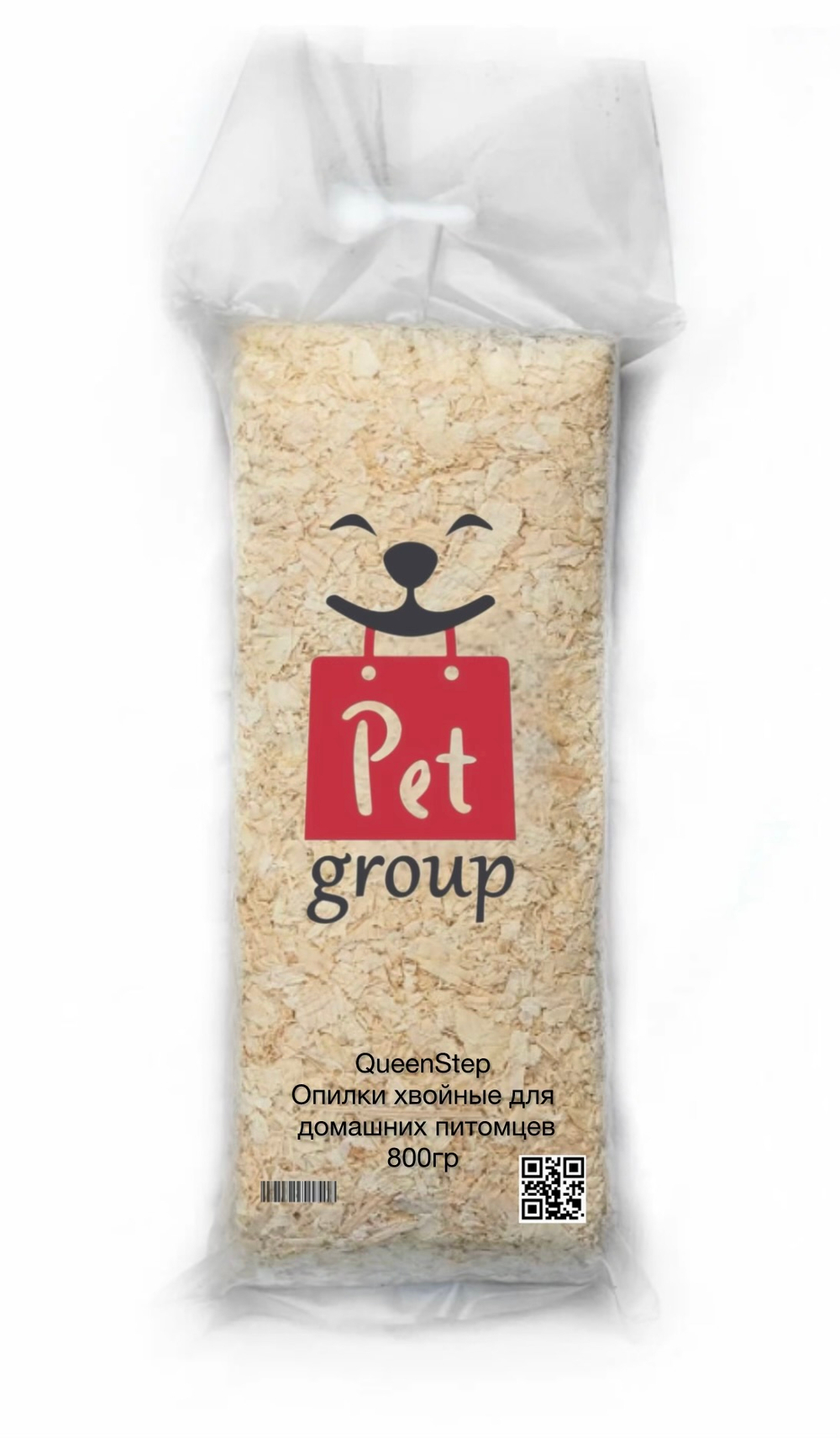 QueenStep Опилки из хвойных пород дерева премиум качества 800гр