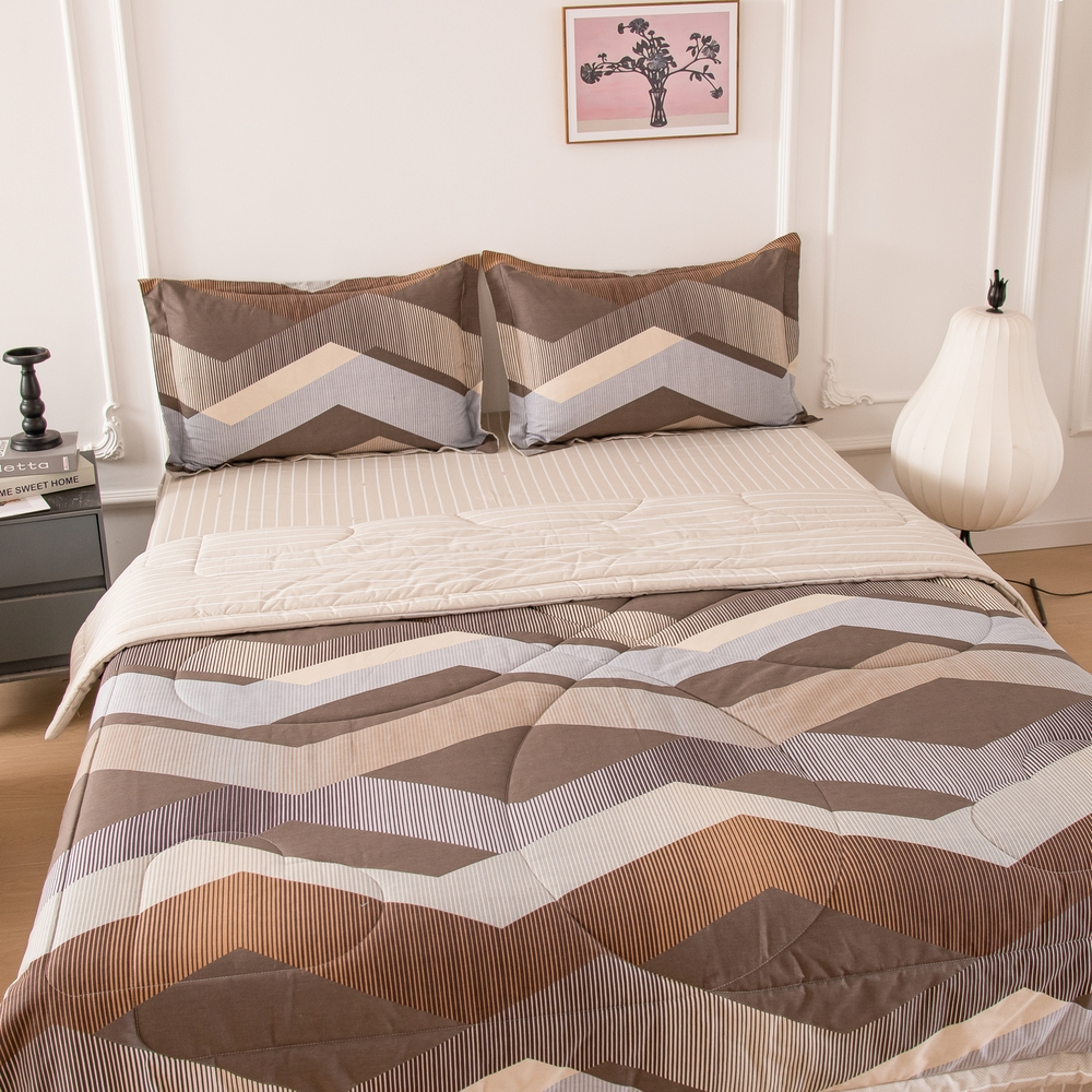 Комплект постельного белья Сатин с Одеялом 100% хлопок 160x80 на резинке OBR162