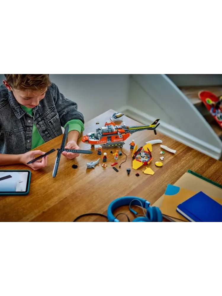 Конструктор City 60503 Вертолет береговой охраны