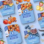 Gerber, Овсяные хлопья и ячменя, от 12 месяцев, ваниль, 128 г (4,5 унции)