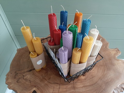 Набор свечей из вощины