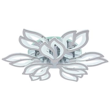 Потолочный светодиодный светильник 8004/6+3 CHR 198W+11W RGB хром Profit Light