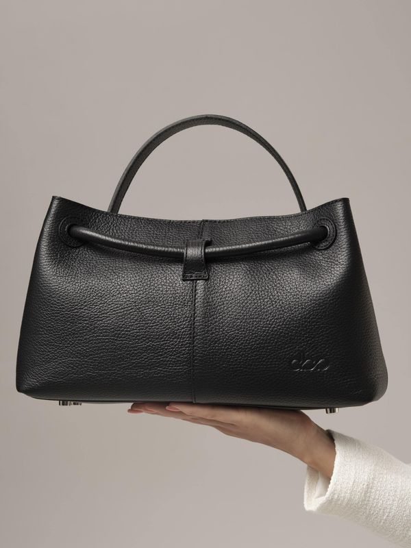 Кожаная сумка Ties DBR 31185 черный