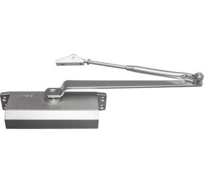 ЗУБР до 80 кг, цвет серебро, дверной доводчик (37910-80)