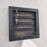 Панно "Ракушки" 40x5x40см Дерево, бумага