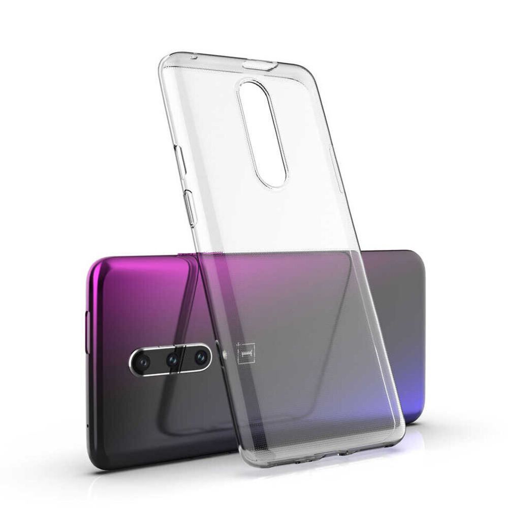 Чехол силиконовый для OnePlus 7 Pro, прозрачный