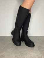 Сапоги Dino Albat 622-1 из кожи с утеплителем\Черный купить