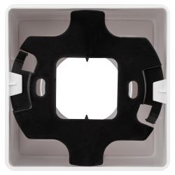 Светильник настенно-потолочный спот ЭРА OL24-1 WH MR16/GU5.3, белый, поворотный | Накладные светильники