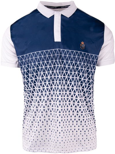 Теннисное поло Monte-Carlo Country Club MCCC Front Print Polo Shirt - Multikolor