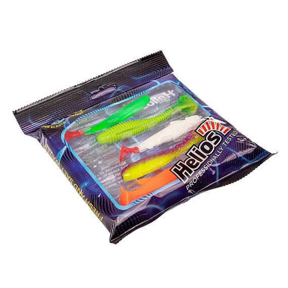 Набор приманок для ловли на джиг 5шт/упак SET#2 (HS-PJ-SET2) Helios