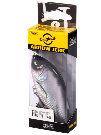 Воблер плавающий LJ Original ARROW JERK F 08.00/003