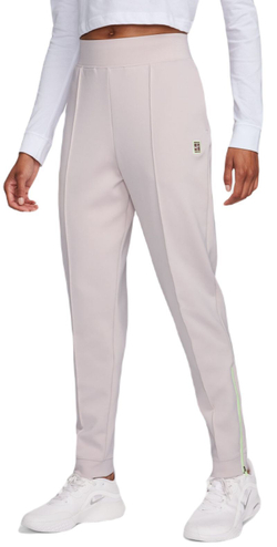 Женские теннисные брюки Nike Court Dri-Fit Heritage Knit Pant - Фиолетовый