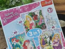 Puzzle - "3in1" - Rapunzel, Aurora and Ariel / Disney Princess