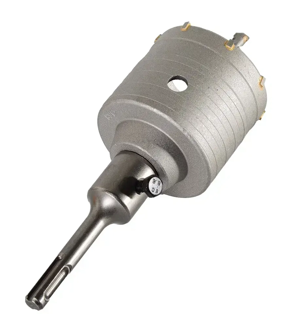 Коронка по бетону М22 х 68 мм, SDS PLUS, в сборе с хвостовиком Вихрь