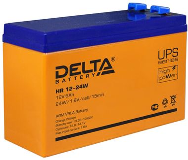 Аккумуляторы Delta HR 12-24 W - фото 1