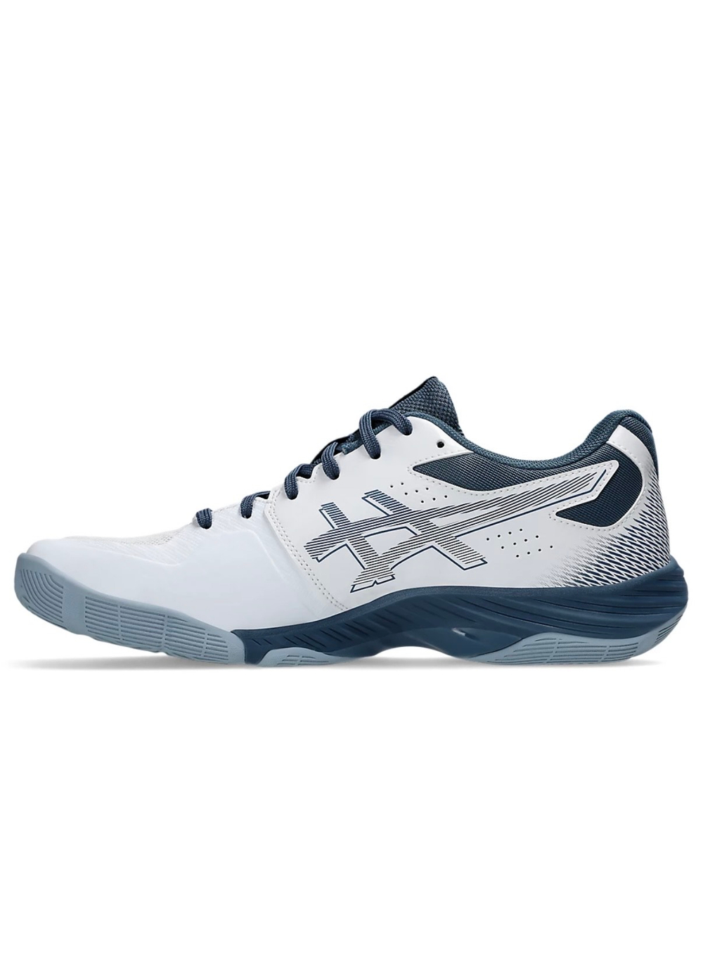 ASICS, BLADE FF, Handball, WHITE/VINTAGE INDIGO, MEN, US 8,5 /EUR 42 /UK 7,5 /СМ 26,5