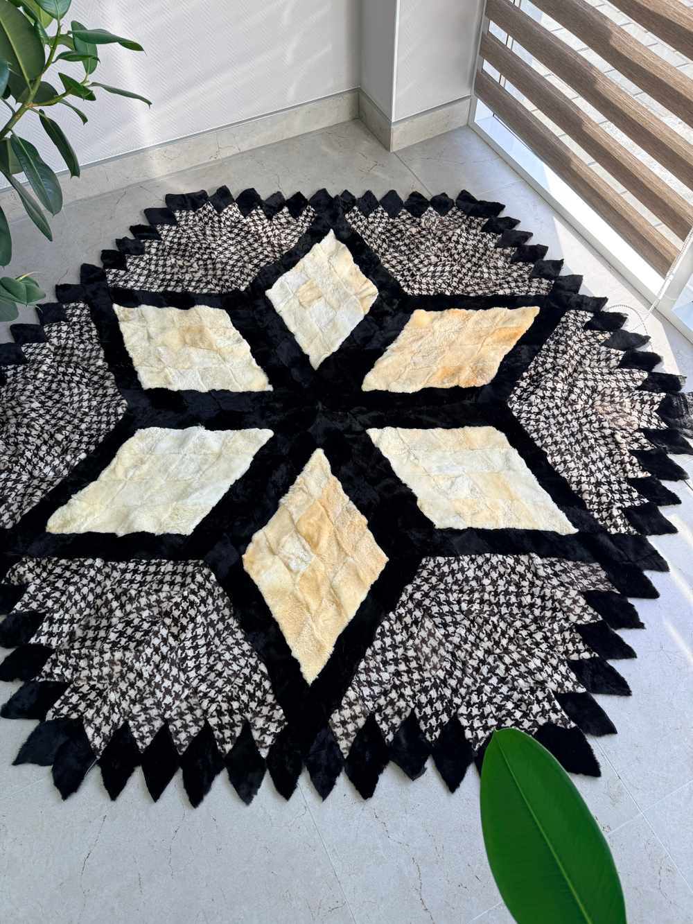 Меховой Ковер из овчины