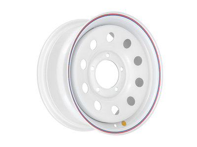 Диск усиленный УАЗ стальной белый 5x139,7 7xR16 d110 ET+30