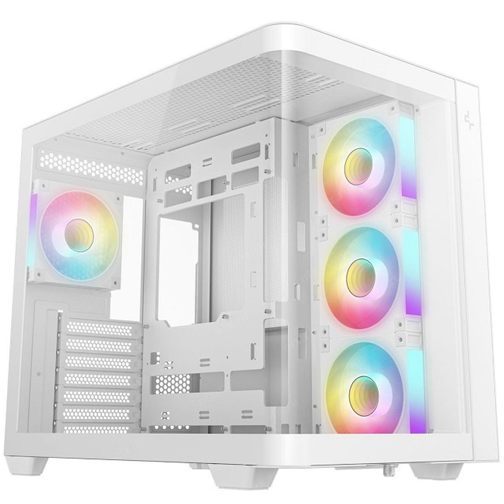 Корпус Midi-Tower DeepCool CG530U 4F WH TG White (R-CG530U-WHAGA4-G)